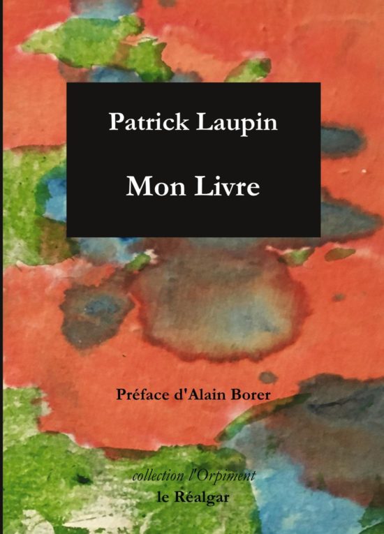 1 ère couv Patrick Laupin_Mon livre
